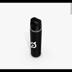 Peloton 16oz glass water bottle - new, never used!